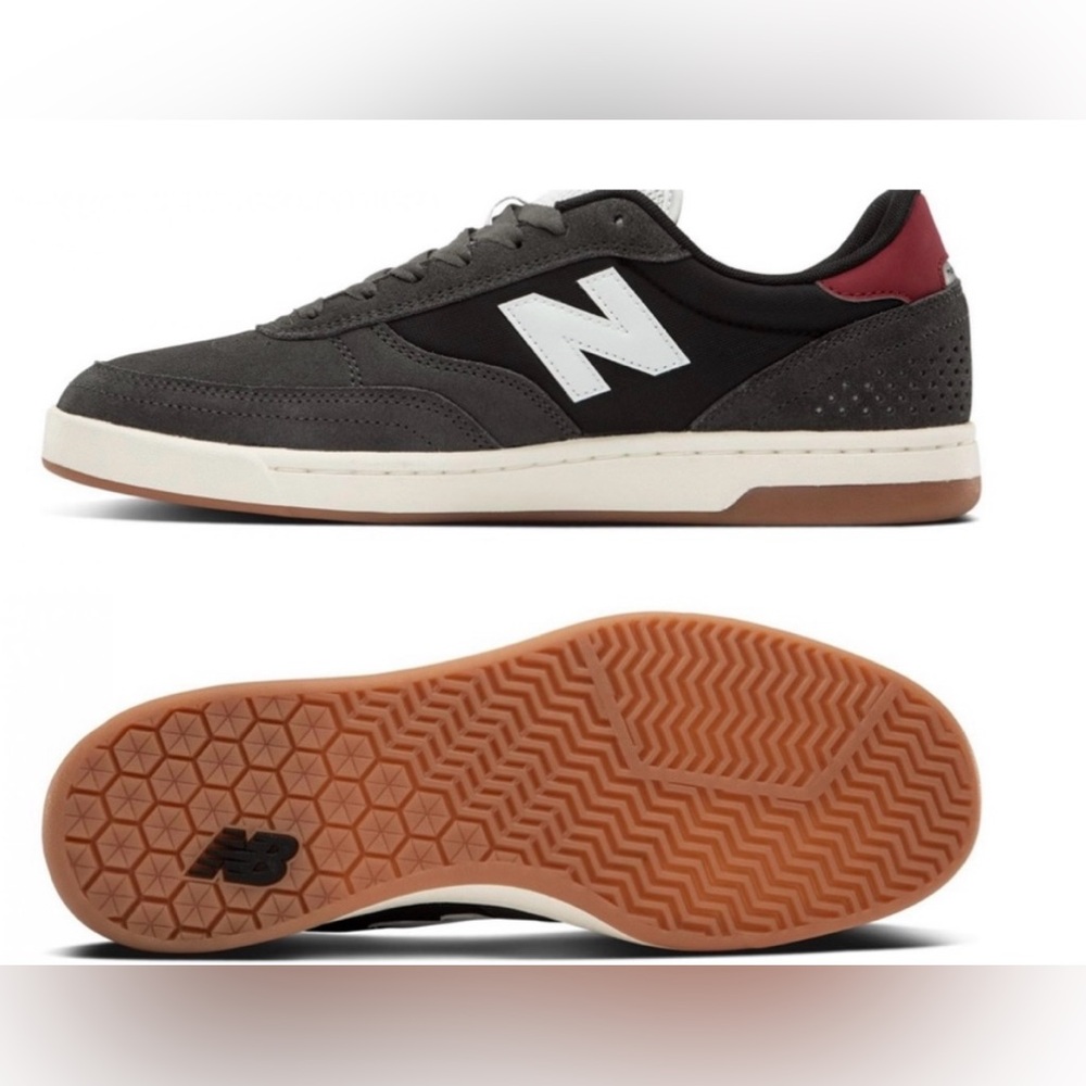 New Balance Numeric Nm440 Grey with Black Unisex | Extra Laces New!